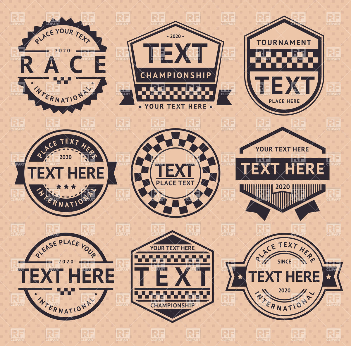 Royalty Free Vintage Vectors