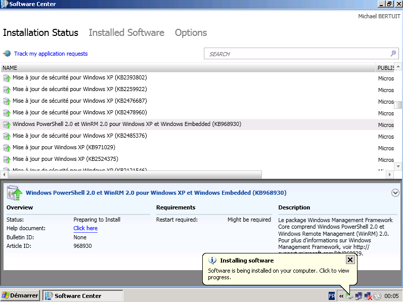 SCCM Client 2012 Software Updates Icons SCCM Client 2012 Software Updates Icons