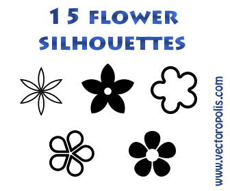 Simple Flower Vector Floral Design