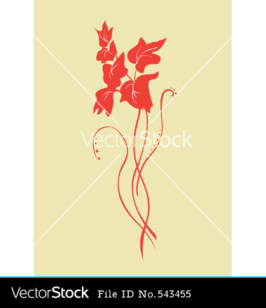 Simple Flower Vector Graphic