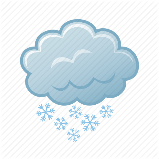 Snow Cloud Weather Icon Snow Cloud Weather Icon