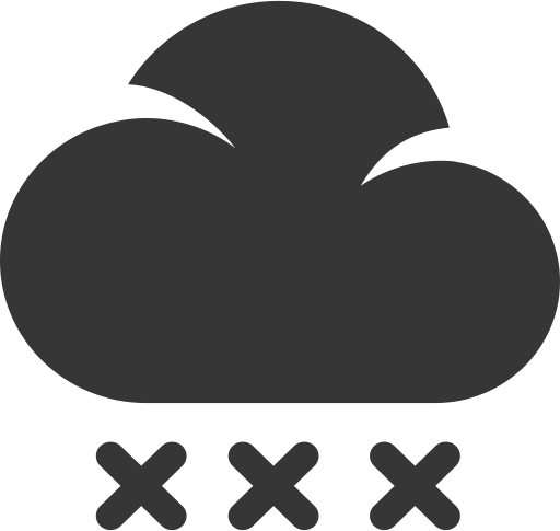 Snow Cloud Weather Icon