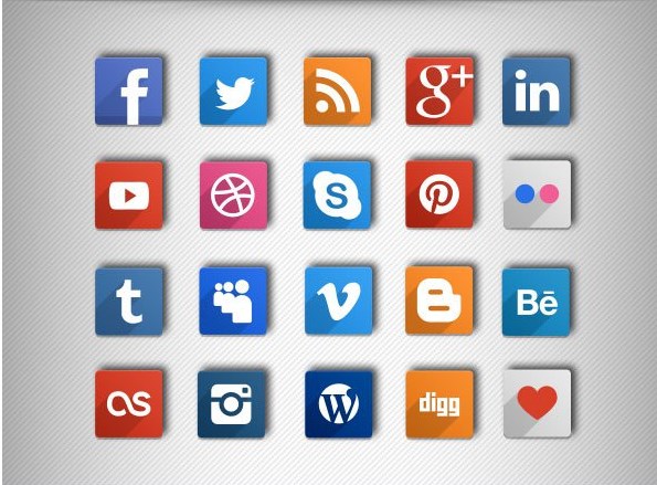 Social Media Icons Free Download