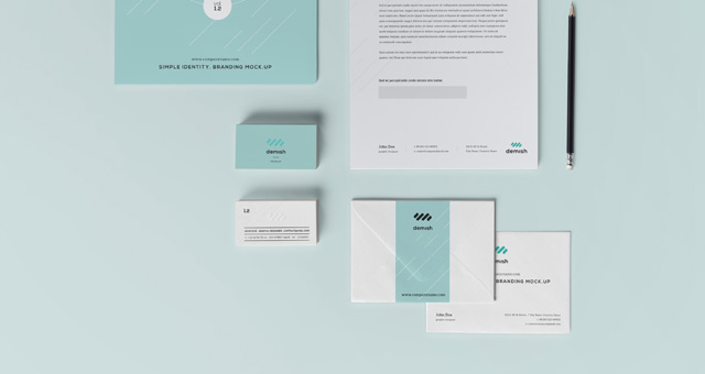 Stationery Branding Mockup Templates