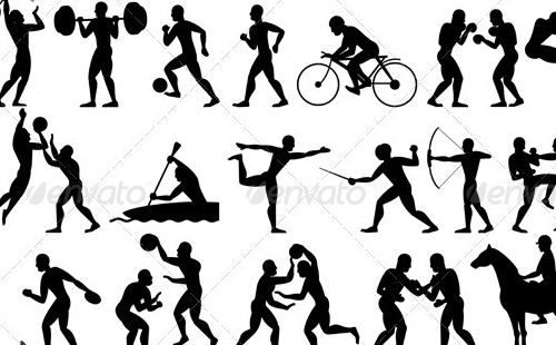 Summer Sport Activities Clip Art