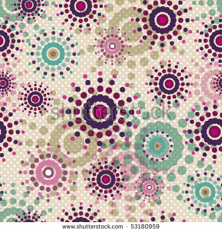 Swirl Seamless Pattern Vector