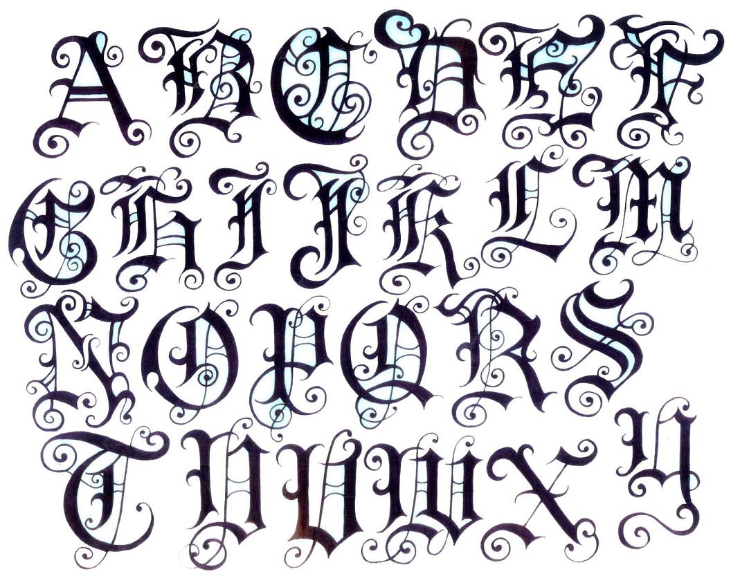 Tattoos Fonts Lettering Styles Tattoos Fonts Lettering Styles