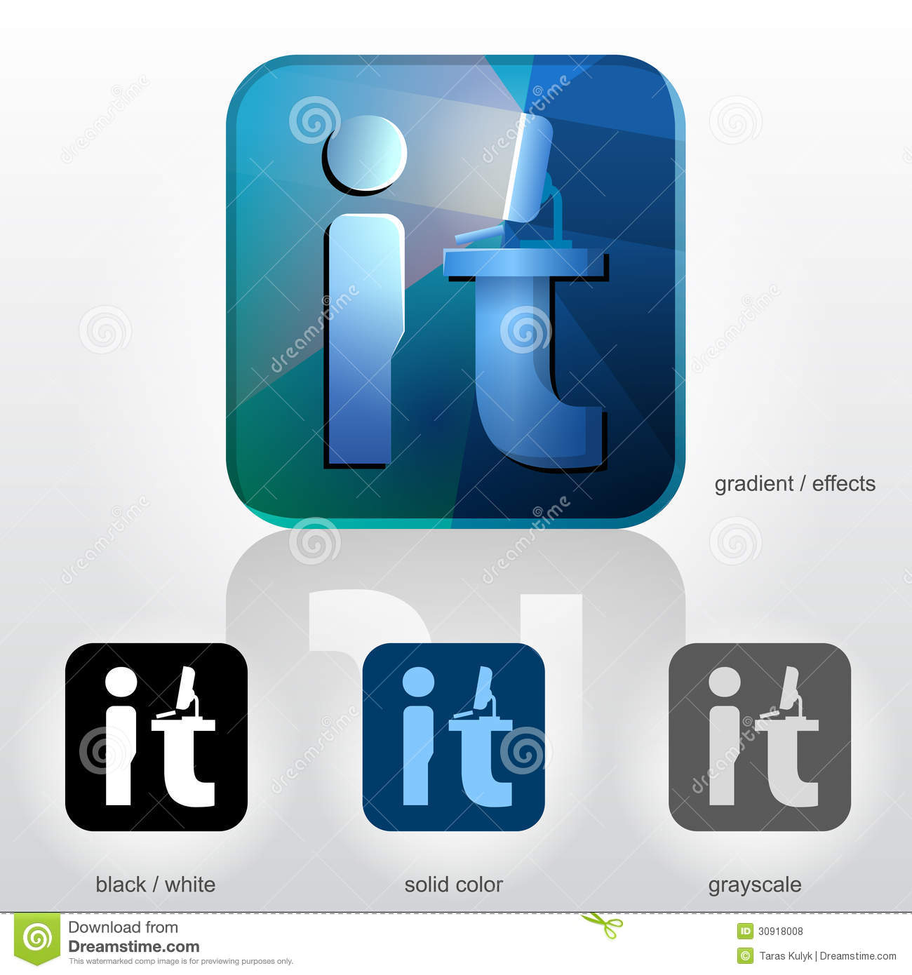 Technology Logo Design Elements