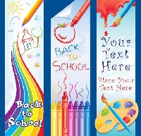 School Banner Vector