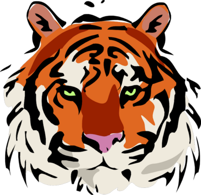 Tiger Head Clip Art