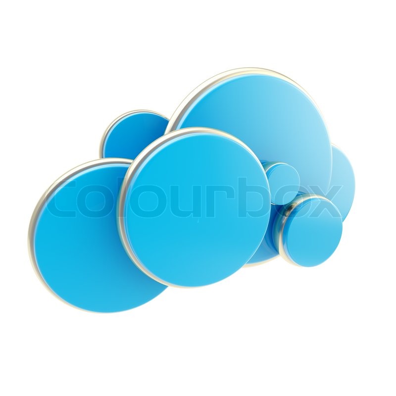 Transparent Technology Icon Cloud