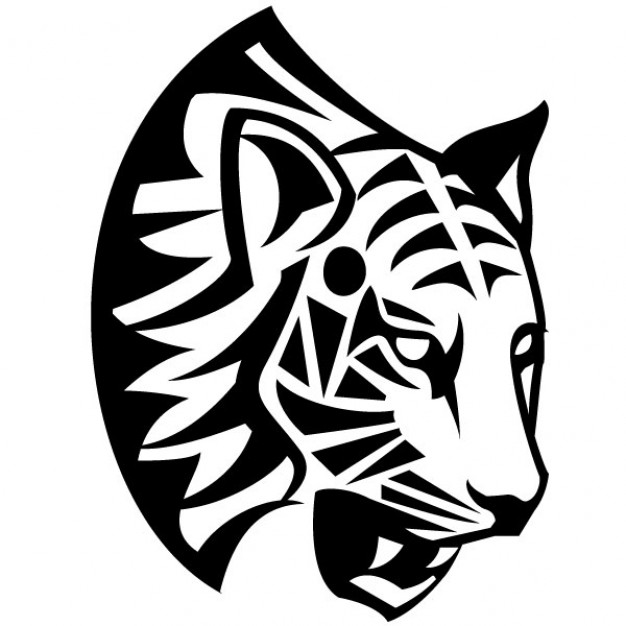 Tribal Tiger Vector