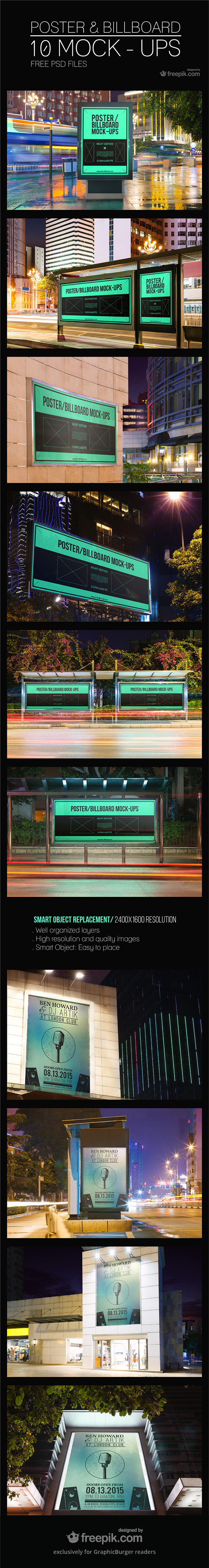 Urban Billboard Mockup Urban Billboard Mockup