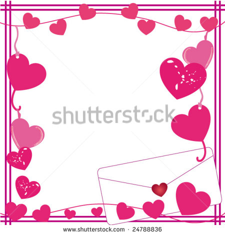 Valentine Letter Borders