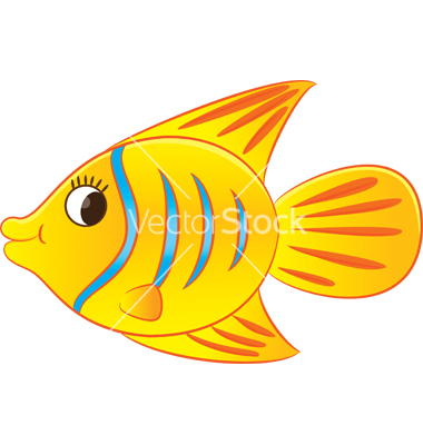 Vector Cartoon Fish