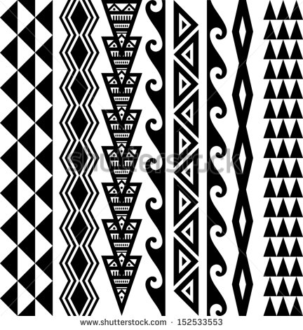 Vector Hawaiian Tattoo Designs