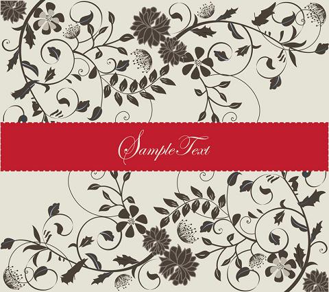 Vintage Floral Frame Vector Free Vintage Floral Frame Vector Free