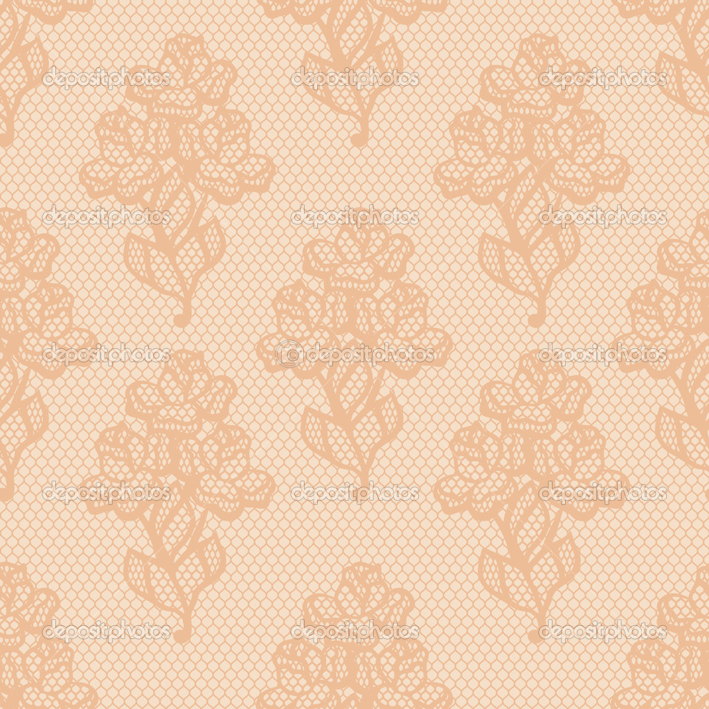 Vintage Floral Lace Background