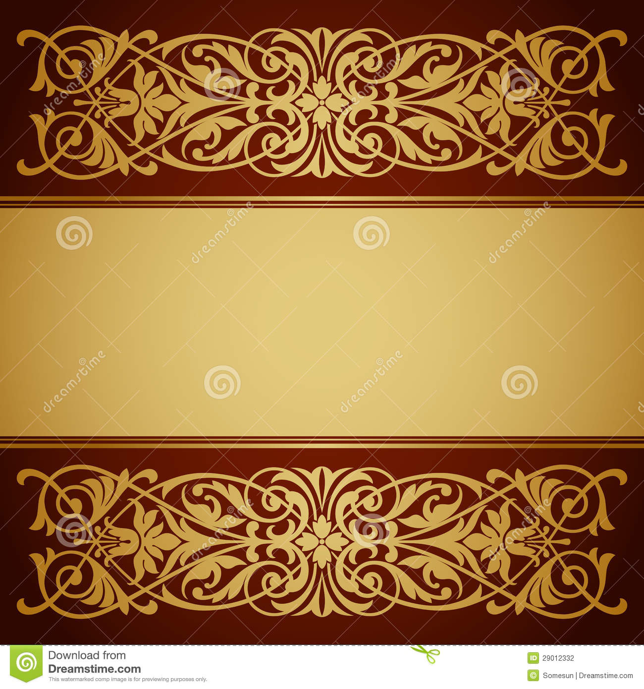 Vintage Gold Borders and Frames