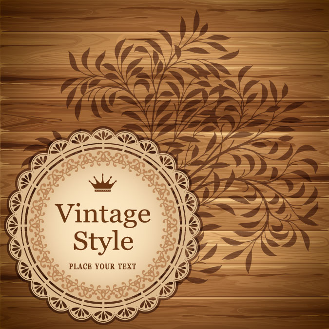 Vintage Lace Pattern Vector Free Download