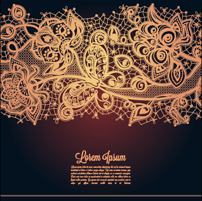 Vintage Lace Vector Free Vintage Lace Vector Free