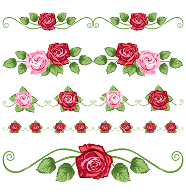 Vintage Rose Vector Free