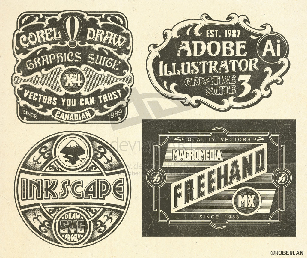 Vintage Vector Logos