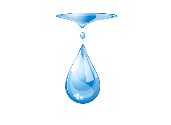 Water Drop Graphic