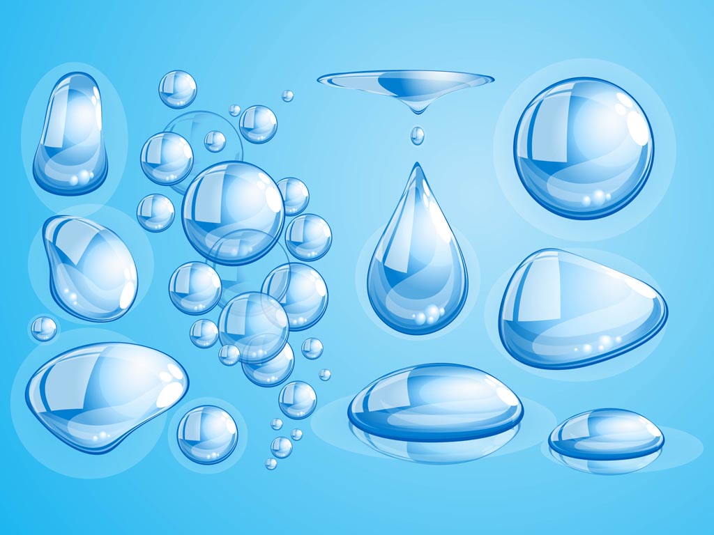 Water Drop Vector Free