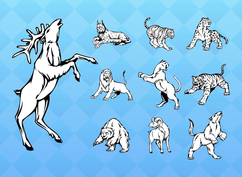 Wildlife Vector Graphics Wildlife Vector Graphics