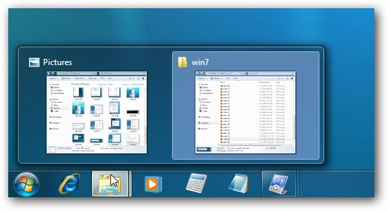 10 Windows 7 Taskbar Icons Images