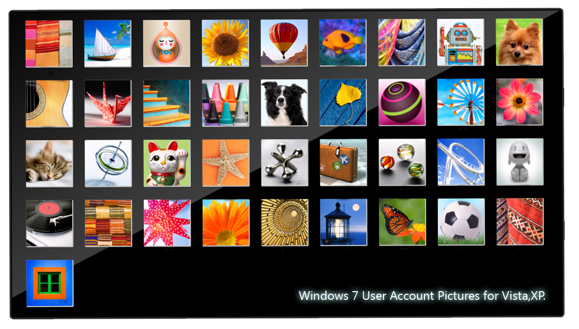 Windows 7 User Account Icon