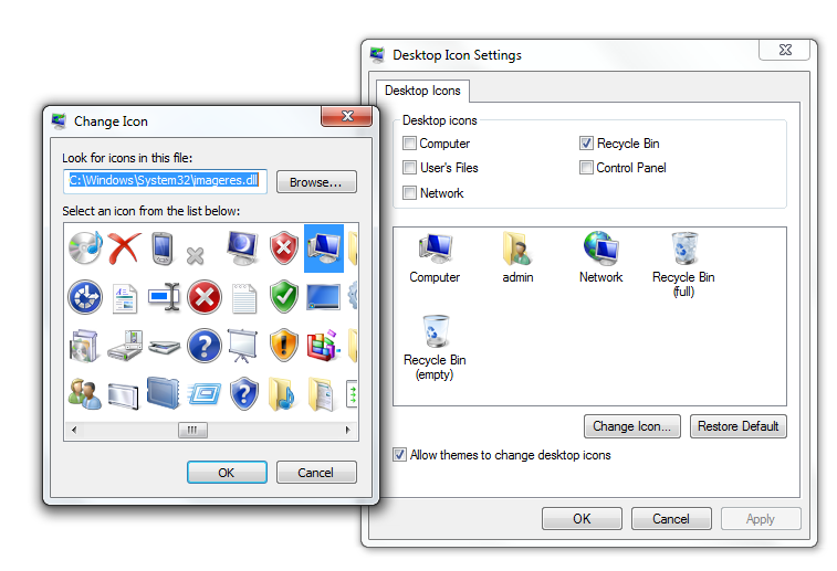 Windows Desktop Folder Icons