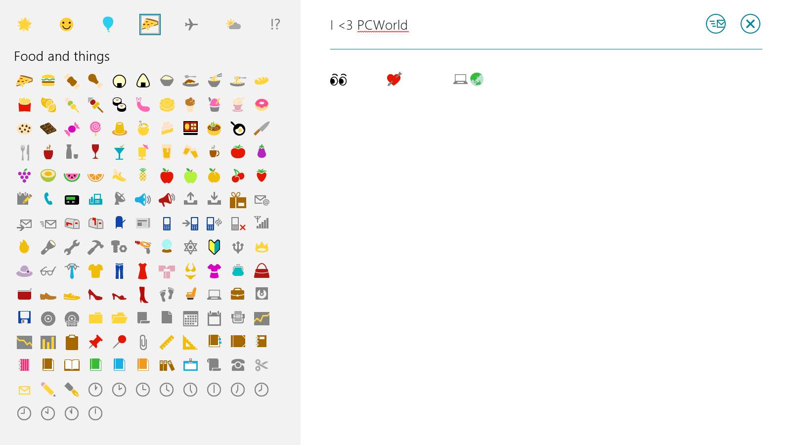 Windows Phone Text Emoticons