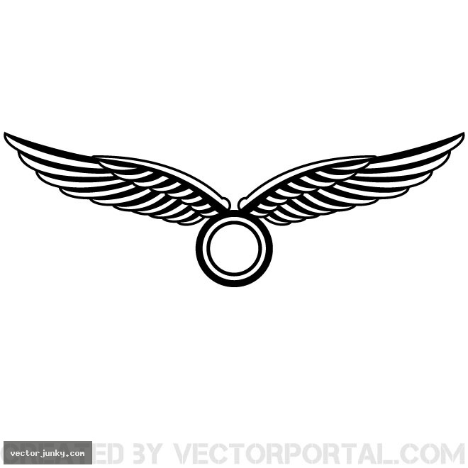 Wings Vector Logo Design