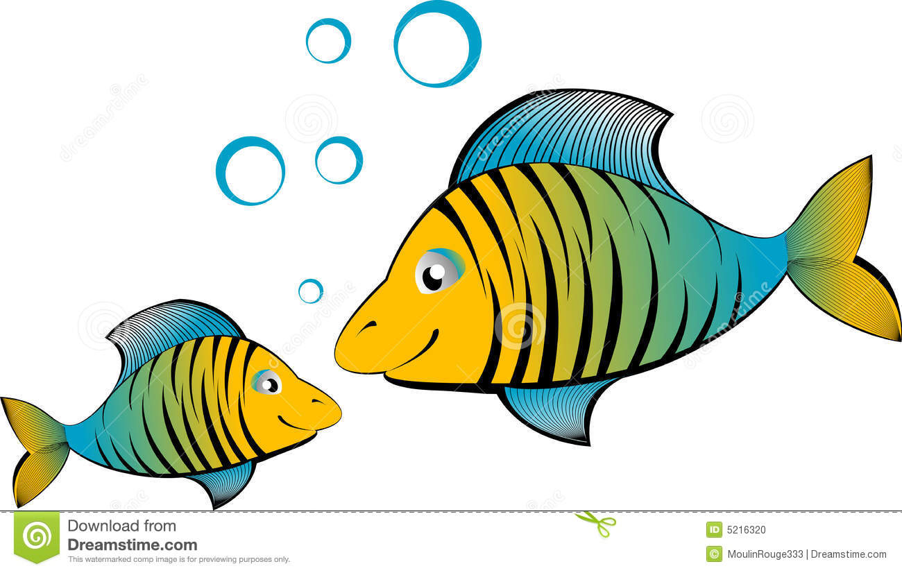 Yellow Cartoon Fish