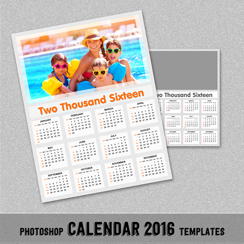 2016 Annual Calendar Template 2016 Annual Calendar Template