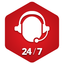 24 7 Support Icon