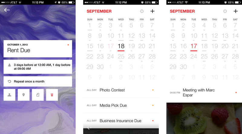 31 iPhone App Icons Calendar
