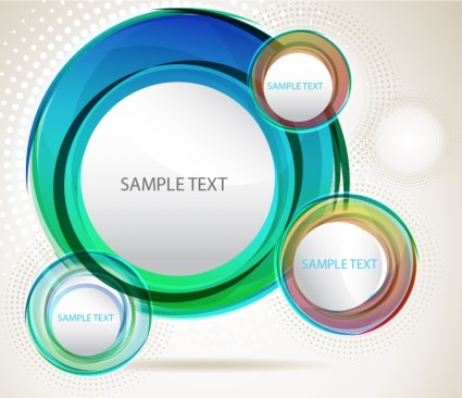 Abstract Circle Vector Free