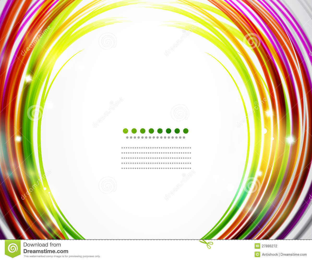 Abstract Circles Vector