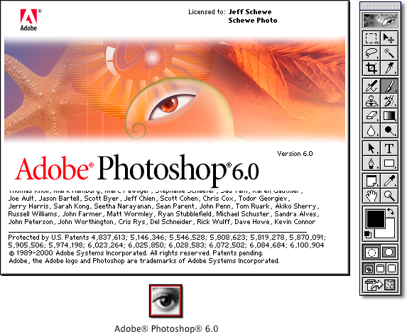 Adobe Photoshop Toolbar