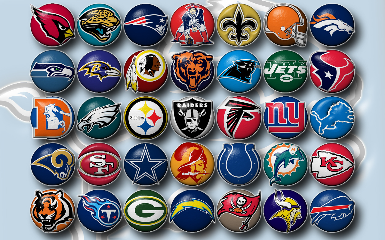 All NFL Football Teams Logos