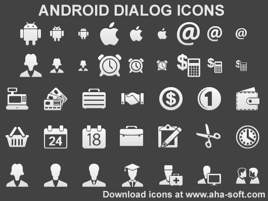 Android Symbol Icons