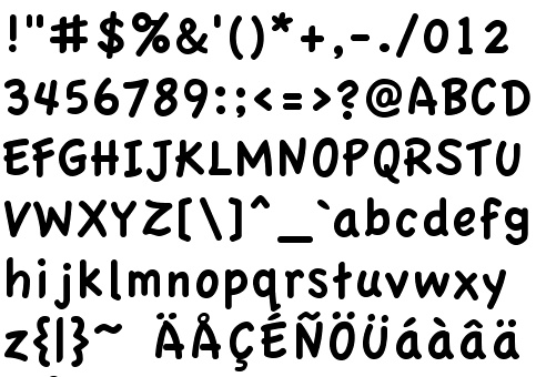 Apple Casual Font Apple Casual Font