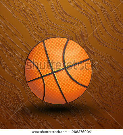 Basketball Court Floor Vector