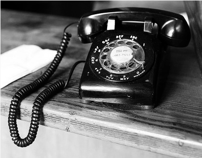 14 Rotary Phone Icon Black And White Images