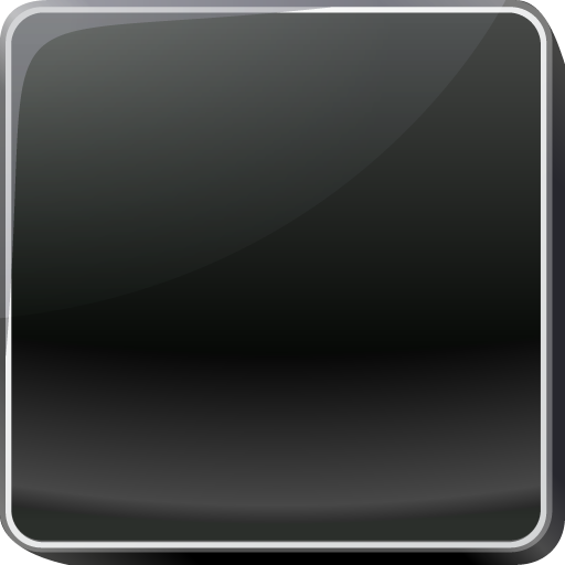 Black Square Icon Buttons