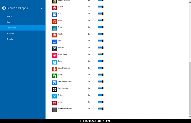 Blank Notification Icons Windows 1.0
