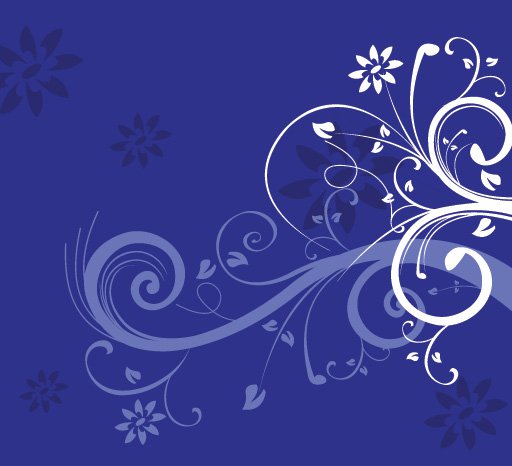 Blue Graphic Swirl Vector Background Designs